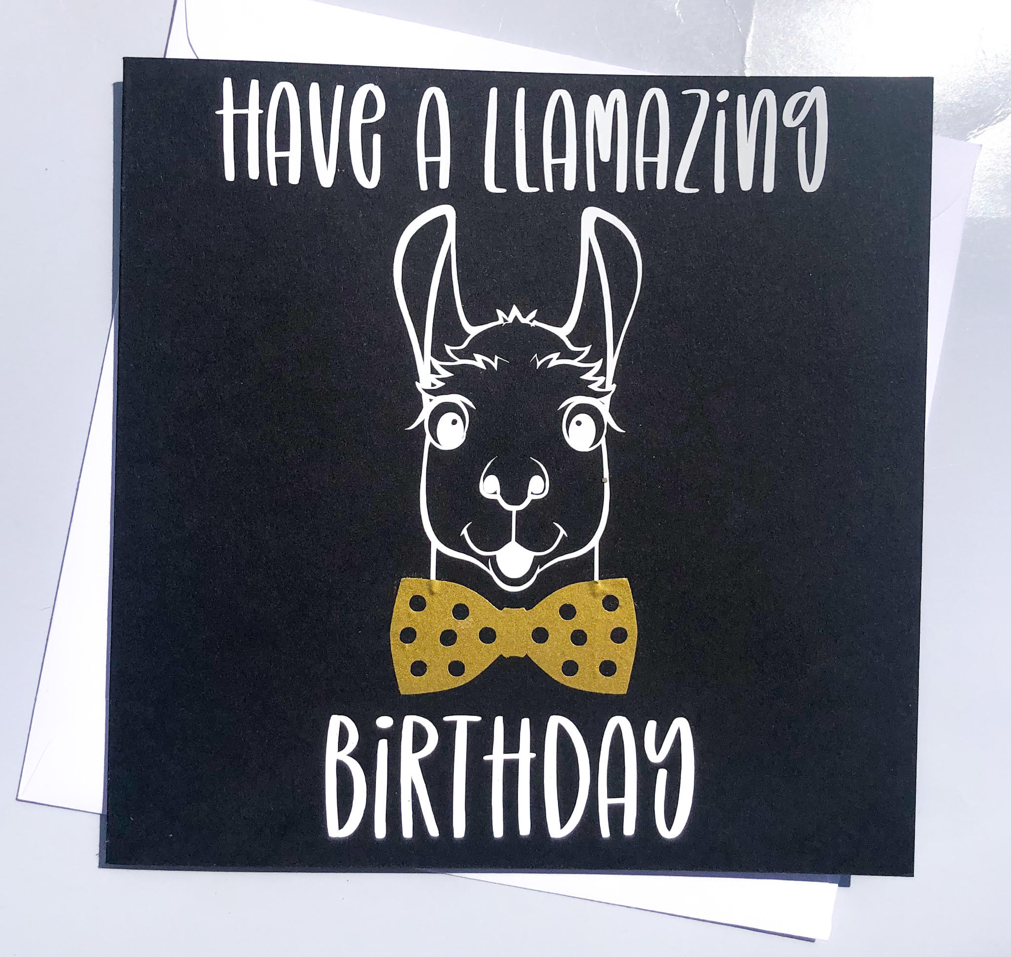 Llama Birthday Card