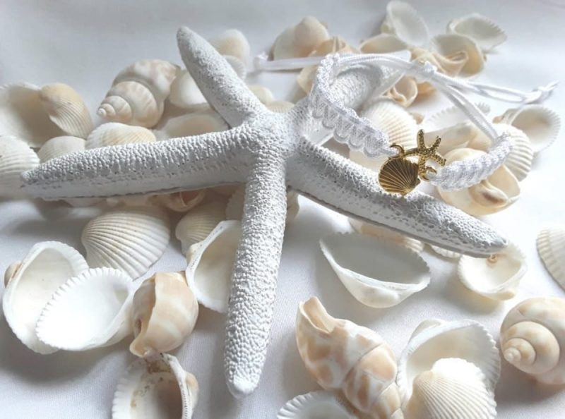 Beach Cord Bracelet,Shell bracelet, shell wish bracelet Shell cord bracelet, adjustable cord bracelet, beach theme bracelet
