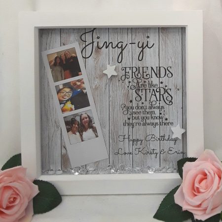 Personalised Friend Frame,Friend Gift,Best Friend Frame,Personalised Photo Frame,Friends are like stars Frame