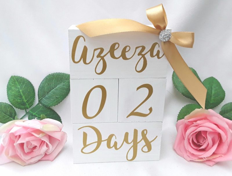 Milestone Baby Wood Blocks, wood blocks, painted milestone blocks, painted name blocks