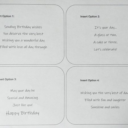 Especially for You Card - Tissue Flower - Handmade and Customized