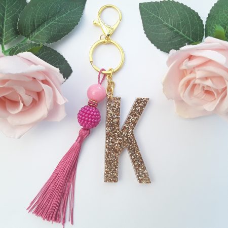 7cm Personalised resin keyring, resin glitter initial keyring,resin initial keychain,resin initial bag charm, resin letter keyring, resin letter keychain, bag charm