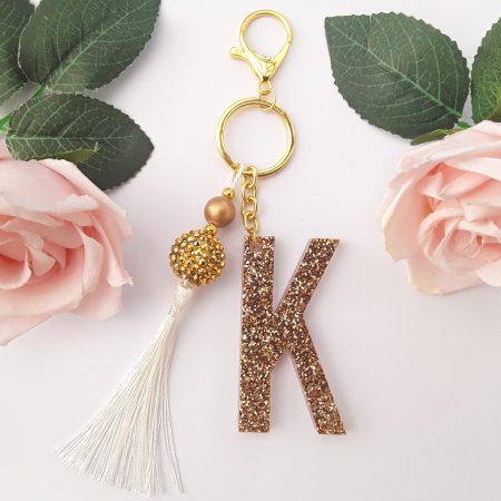 7cm Personalised resin keyring, resin glitter initial keyring,resin initial keychain,resin initial bag charm, resin letter keyring, resin letter keychain, bag charm