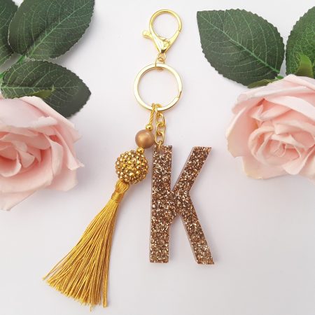 7cm Personalised resin keyring, resin glitter initial keyring,resin initial keychain,resin initial bag charm, resin letter keyring, resin letter keychain, bag charm