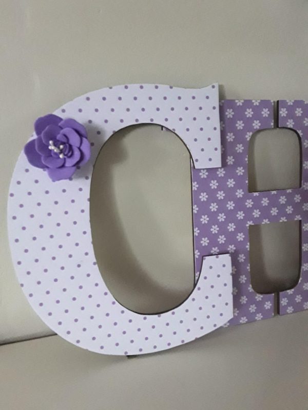 8" Wood letters, 6 COLOURS, Nursery wall decor, Wood wall name, Child wood wall letters