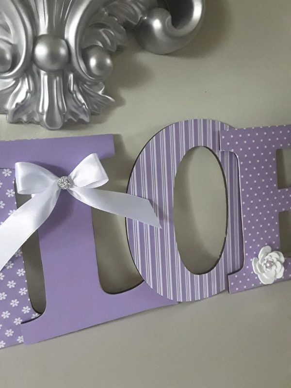 8" Wood letters, 6 COLOURS, Nursery wall decor, Wood wall name, Child wood wall letters