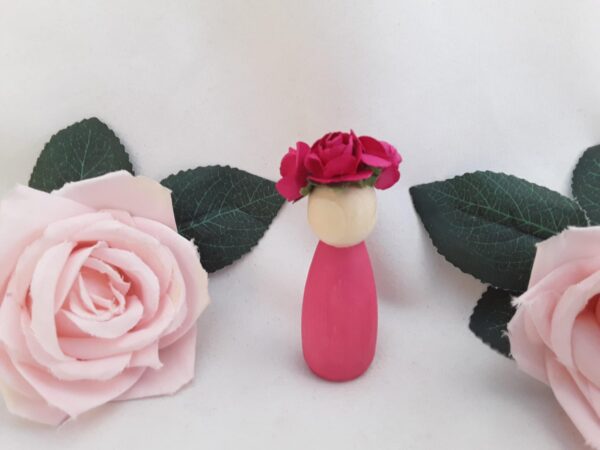 Personalised Peg Dolls, Personalised Flowergirl Gift, Personalised Flowergirl thank you gift