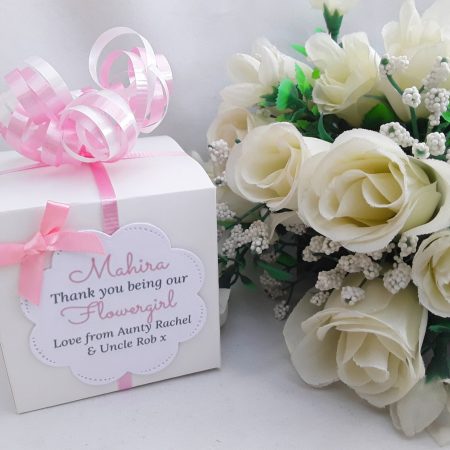 Personalised Pink & Grey Wooden Peg Dolls,New Baby Gift,Flowergirl Gift,Personalised Nursery Decor
