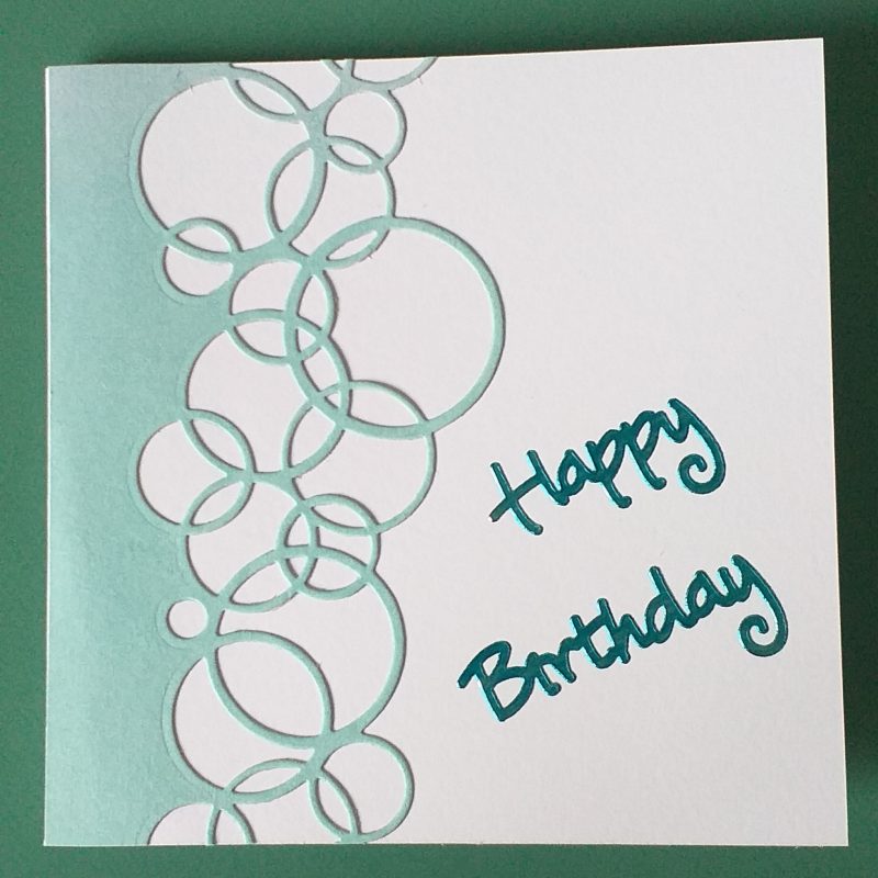 Birthday Cards - Bubbles