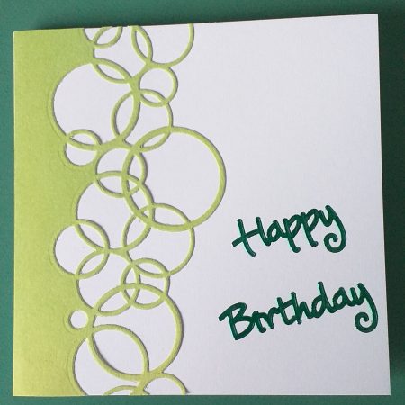 Birthday Cards - Bubbles