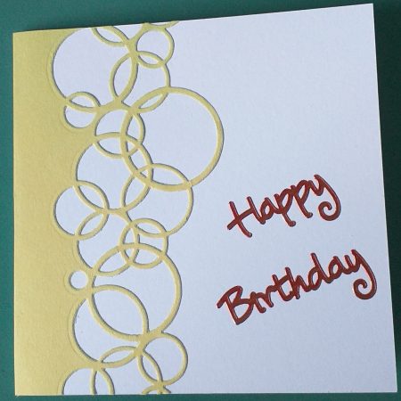 Birthday Cards - Bubbles