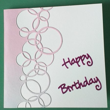Birthday Cards - Bubbles