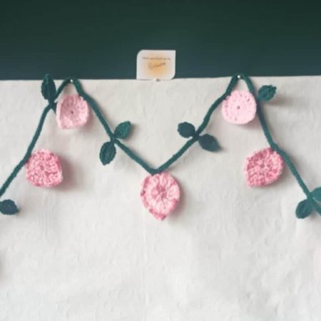 Floral Crochet Garland - Shades of Range