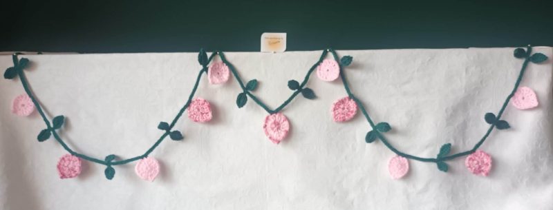 Floral Crochet Garland - Shades of Range