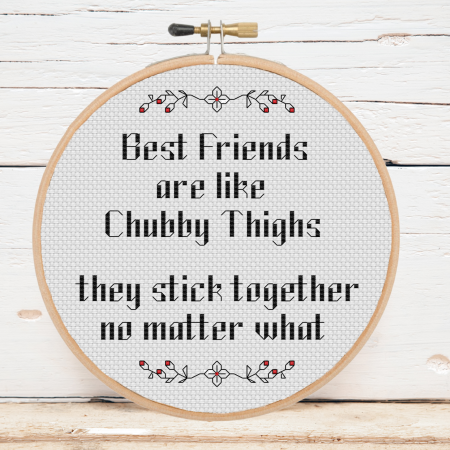 Custom Quote Cross Stitch Embroidery, Bespoke Wall Hanging, Gift for Her, Cotton Anniversary