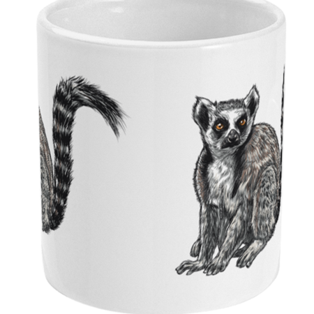 Ring Tailed Lemur Coffee Mug