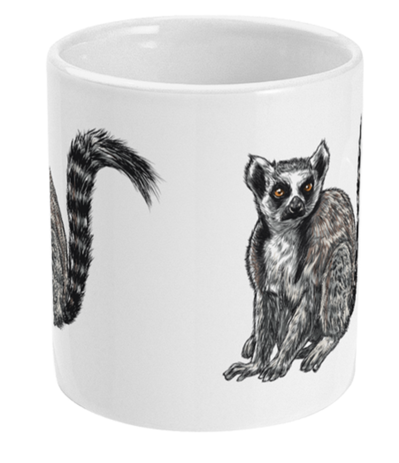 Ring Tailed Lemur Coffee Mug