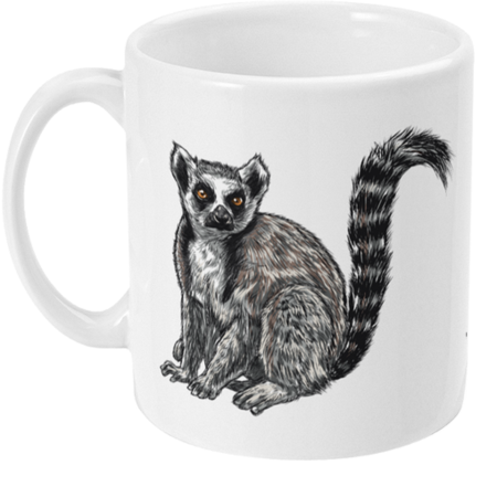 Ring Tailed Lemur Coffee Mug