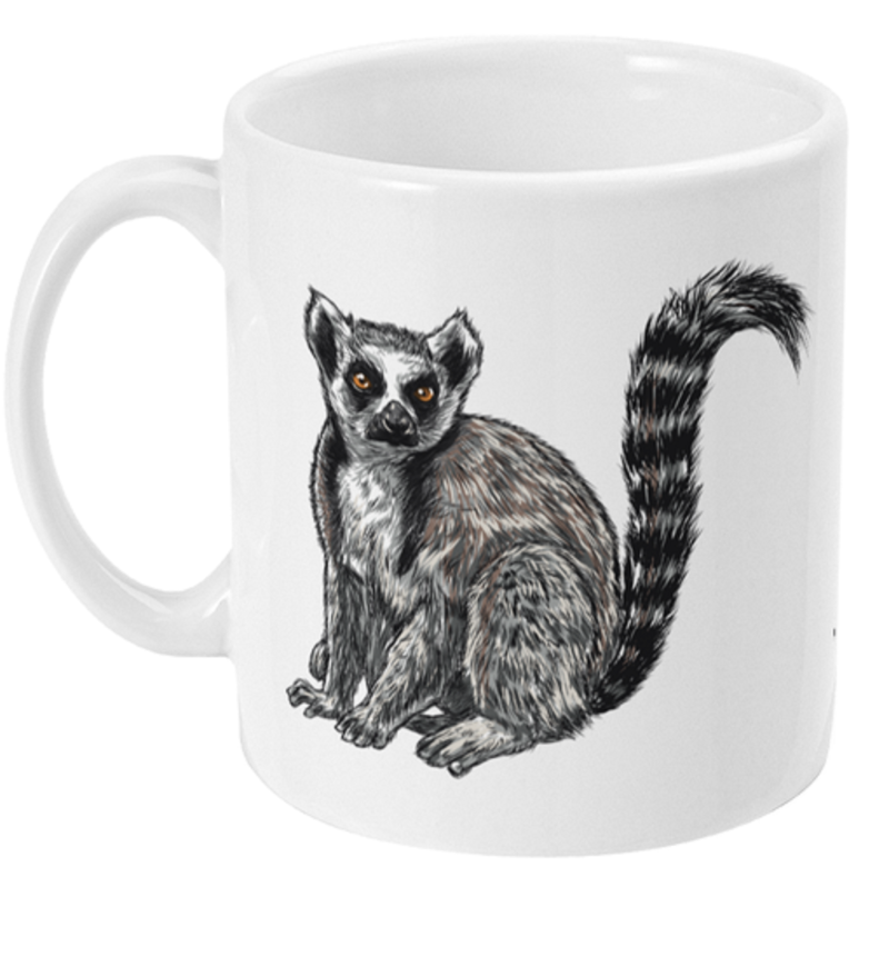 Ring Tailed Lemur Coffee Mug