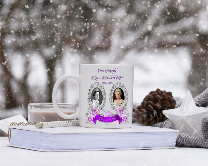 Queen Elizabeth II Platinum Jubilee Mug