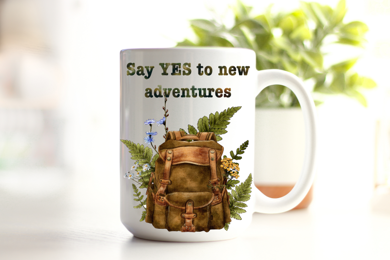 Say Yes To New Adventures Mug