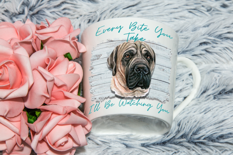 Every Bite You Take Bull Mastiff Mug