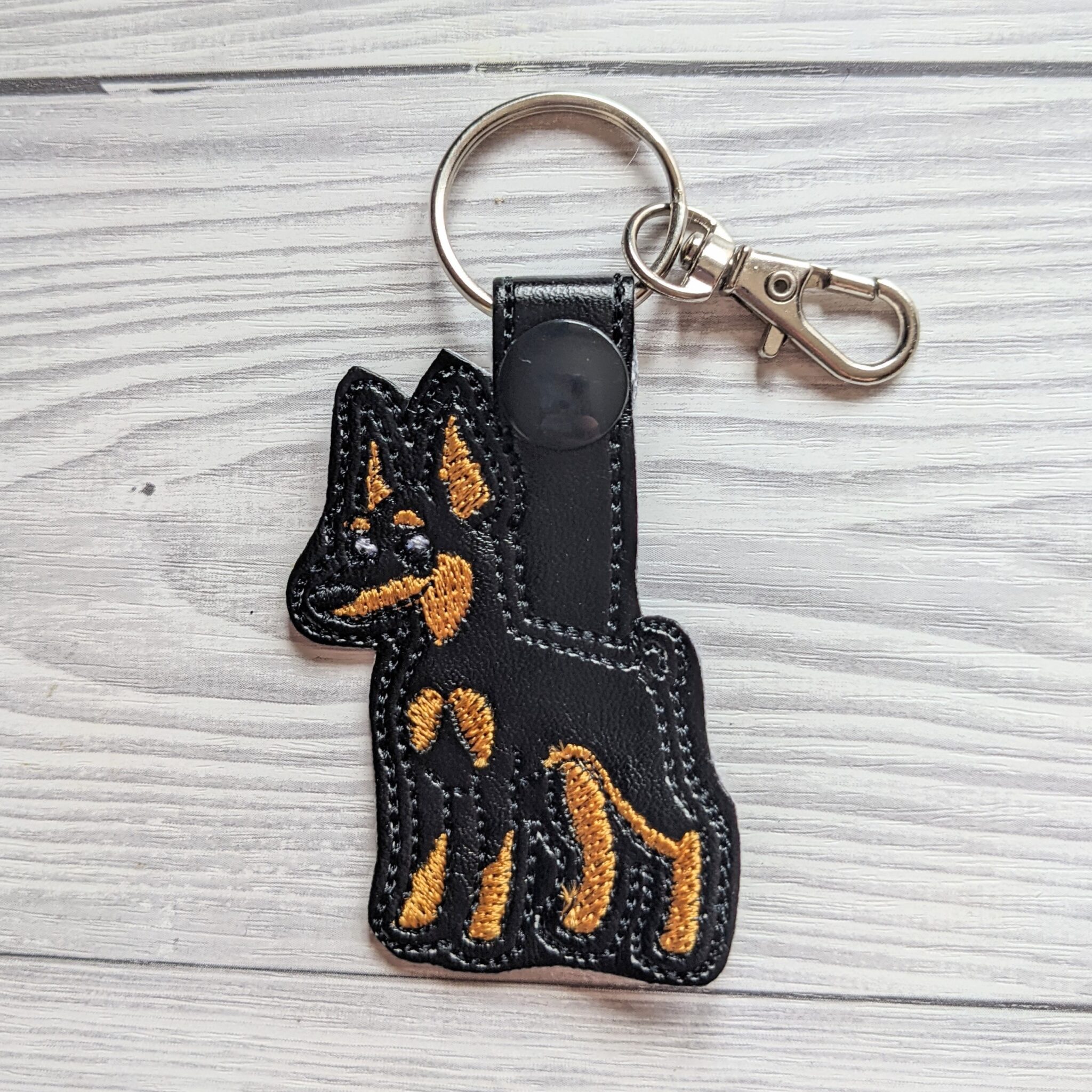 doberman Keyring