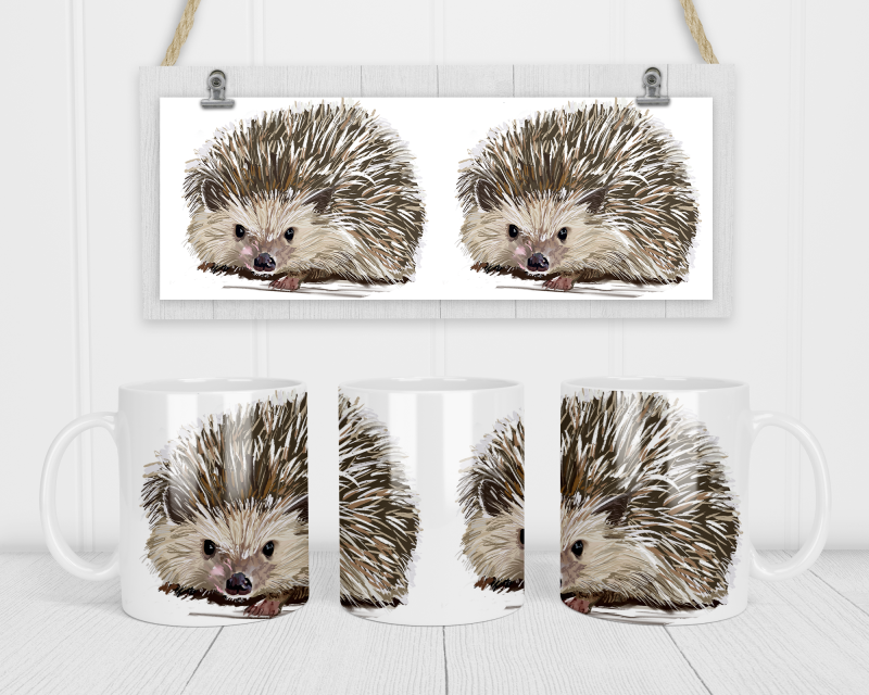 Pair of Hedgehogs Coffee Mug