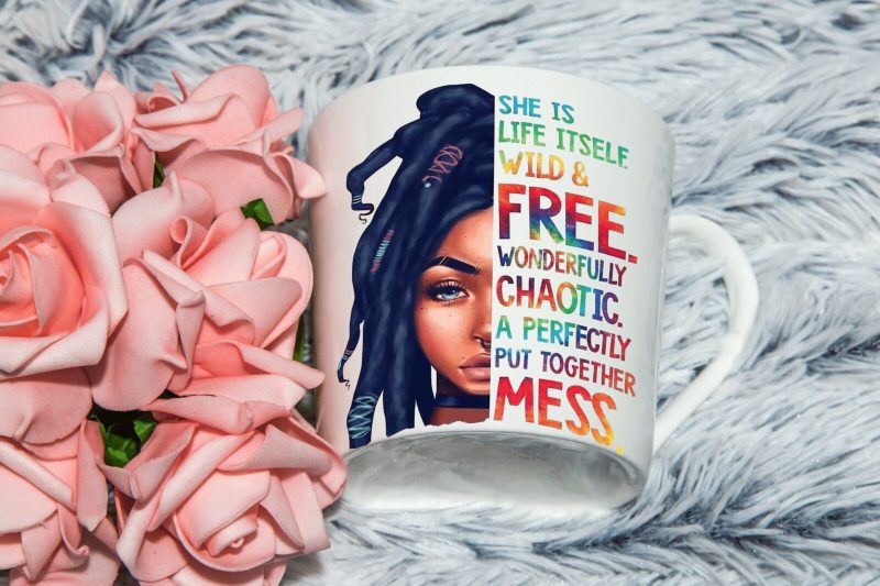 Dreadlocked Girl She is Life Itself Mug