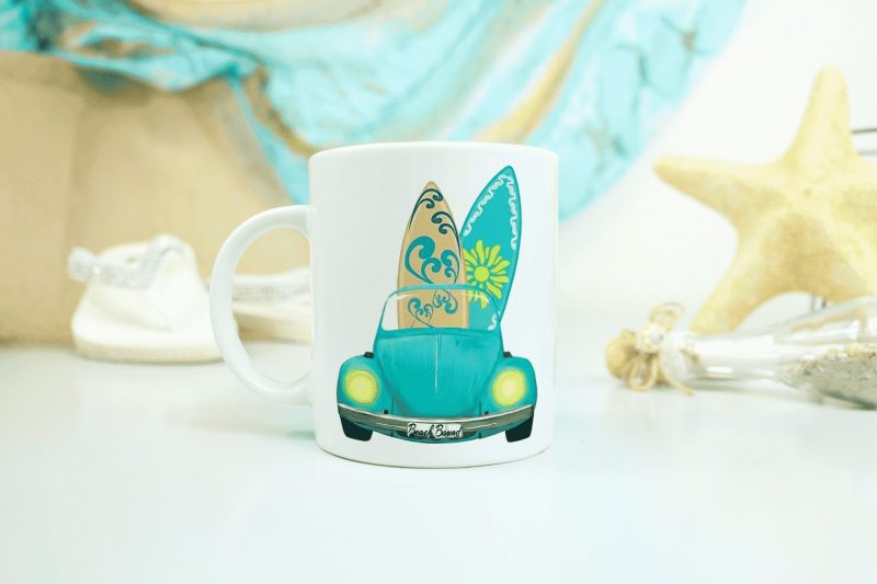 Beach Bound Bug Mug
