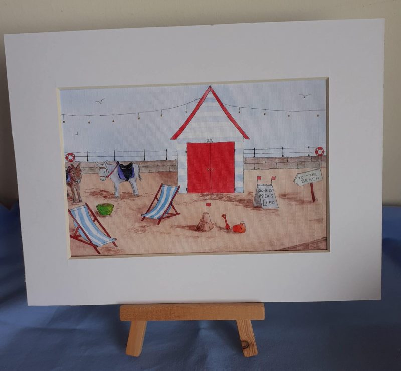 Busy Summers Day unframed print