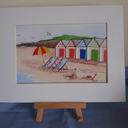 Day At The Beach unframed print
