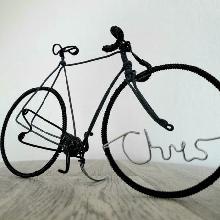 Gift for cyclists. Racing Bicycle Ornament and Keepsake