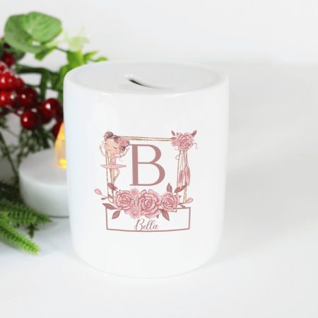 Ballerina Personalised Money Box