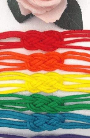 Cord Bracelet, adjustable cord bracelet, beach theme bracelet, knot bracelet, 12 colours