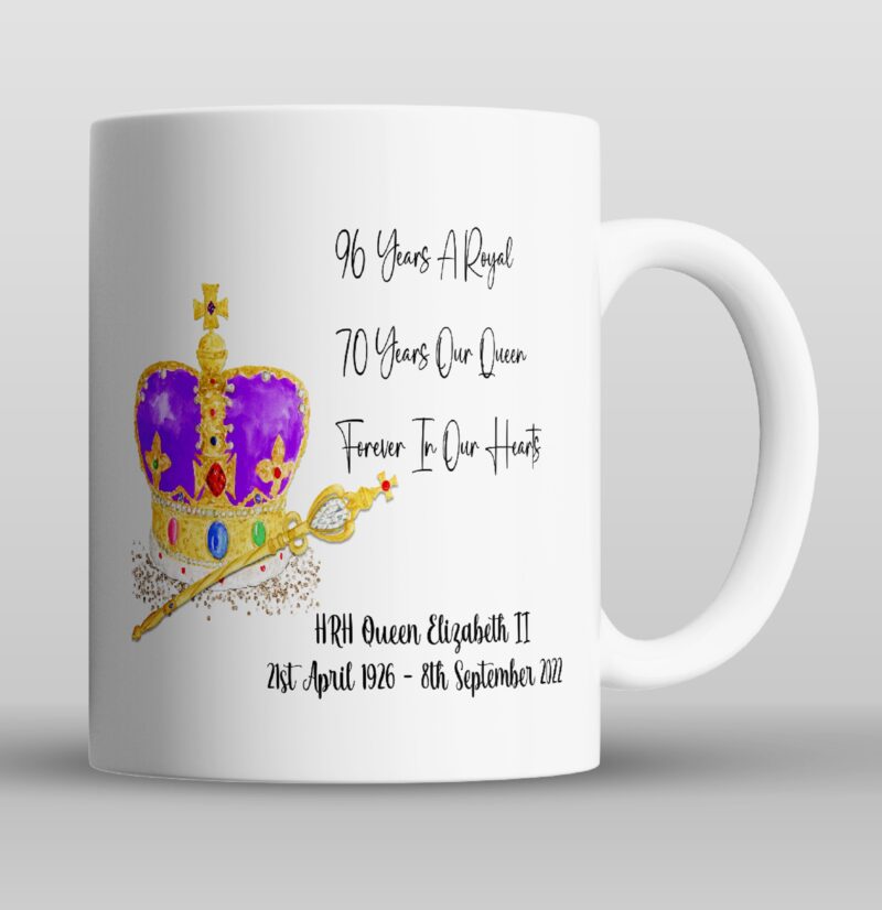 Queen Elizabeth II Memorial Mug