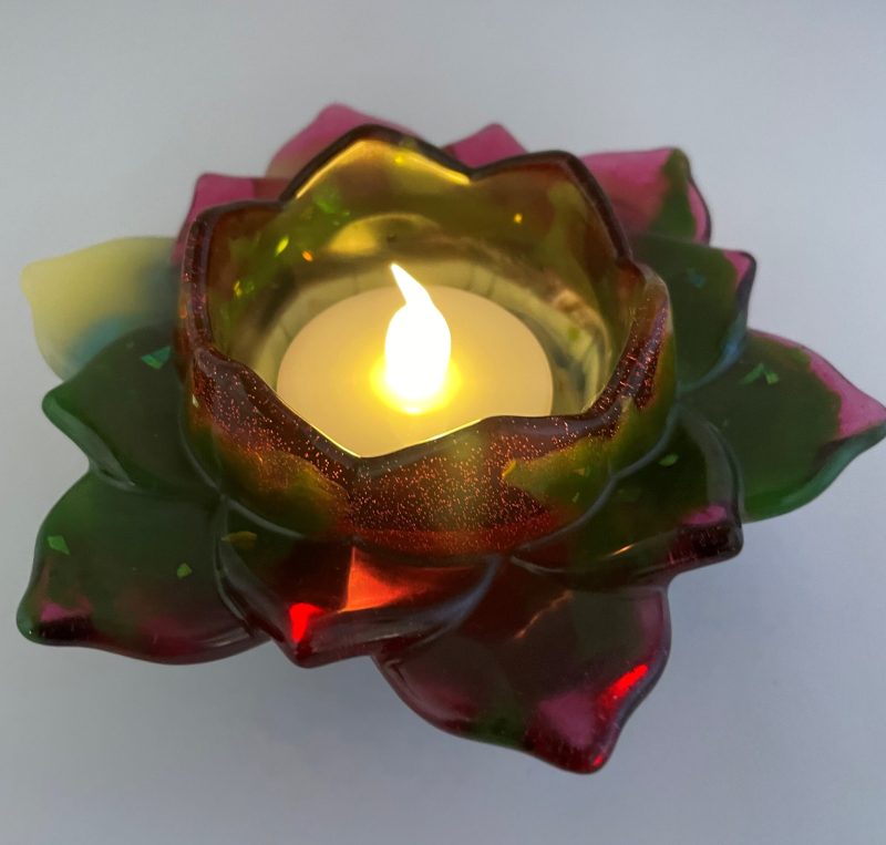 Epoxy Resin Tealight Holder