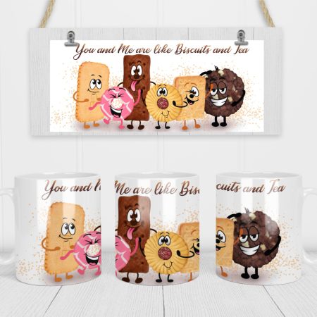 Funny Biscuits and Tea Mug