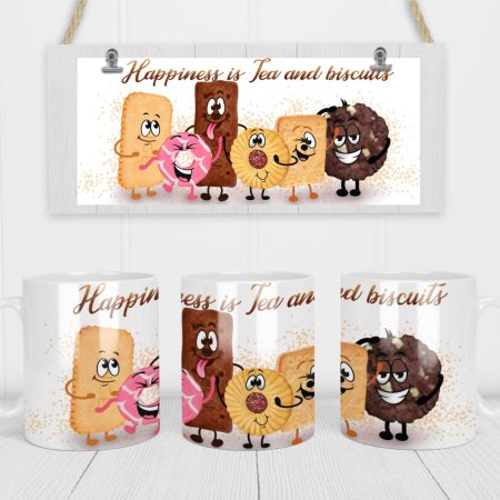 Funny Biscuits and Tea Mug