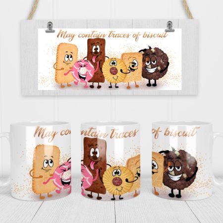 Funny Biscuits and Tea Mug