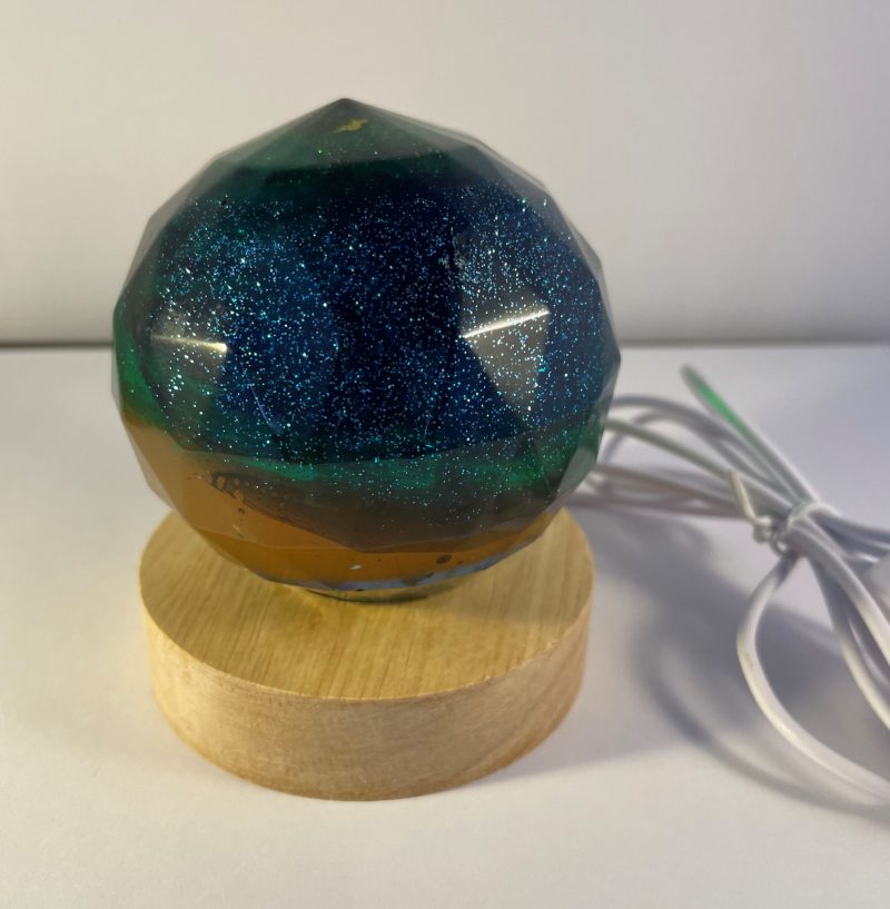 Resin Orb USB Nightlight
