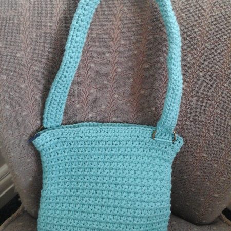 Lagoon Crochet handbag