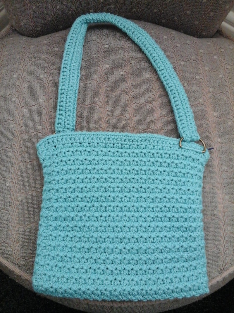 Lagoon Crochet handbag