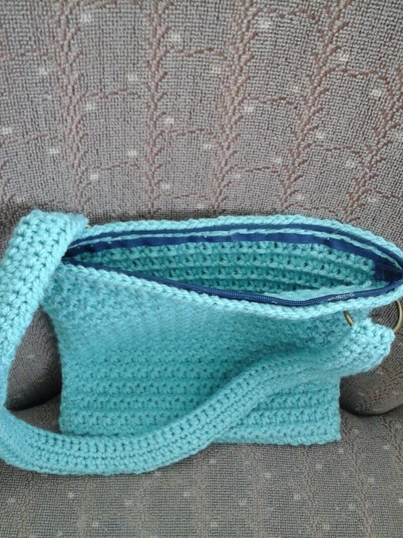 Lagoon Crochet handbag
