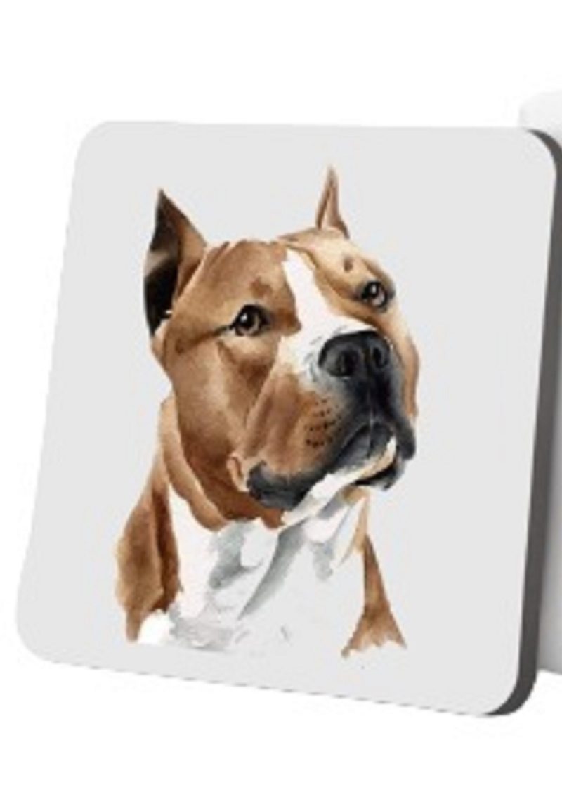 Staffy Mug and Coaster