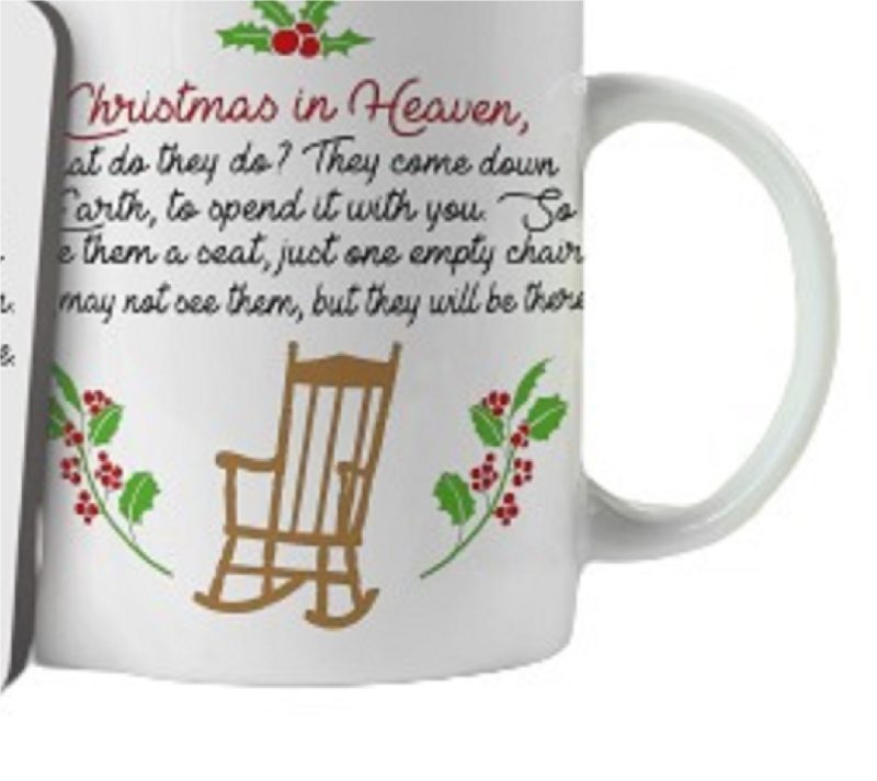 Christmas in Heaven Mug and Coaster