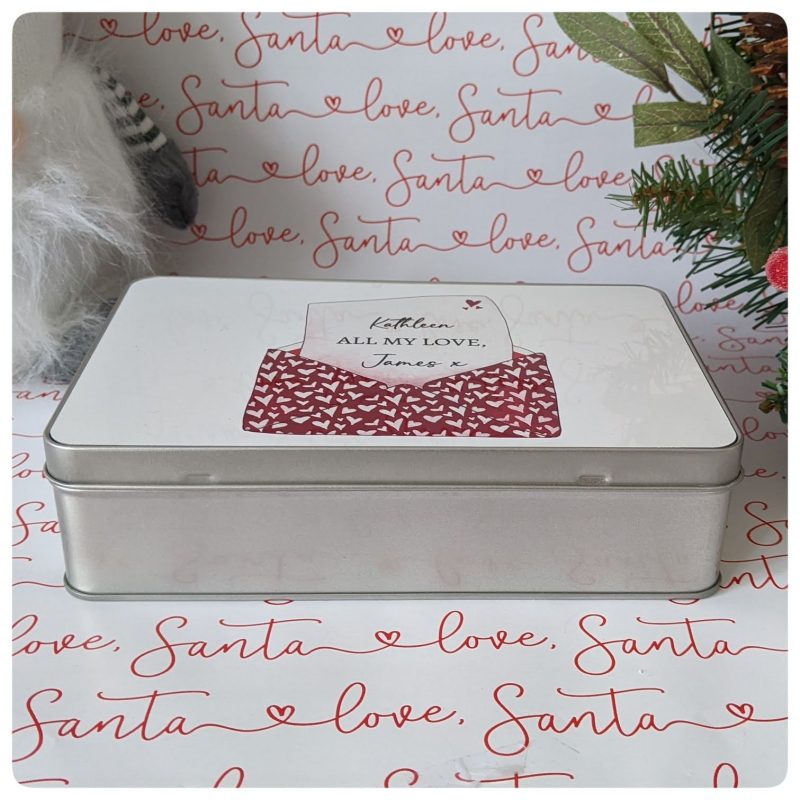 Personalised Love Letter Treat/Gift Tin