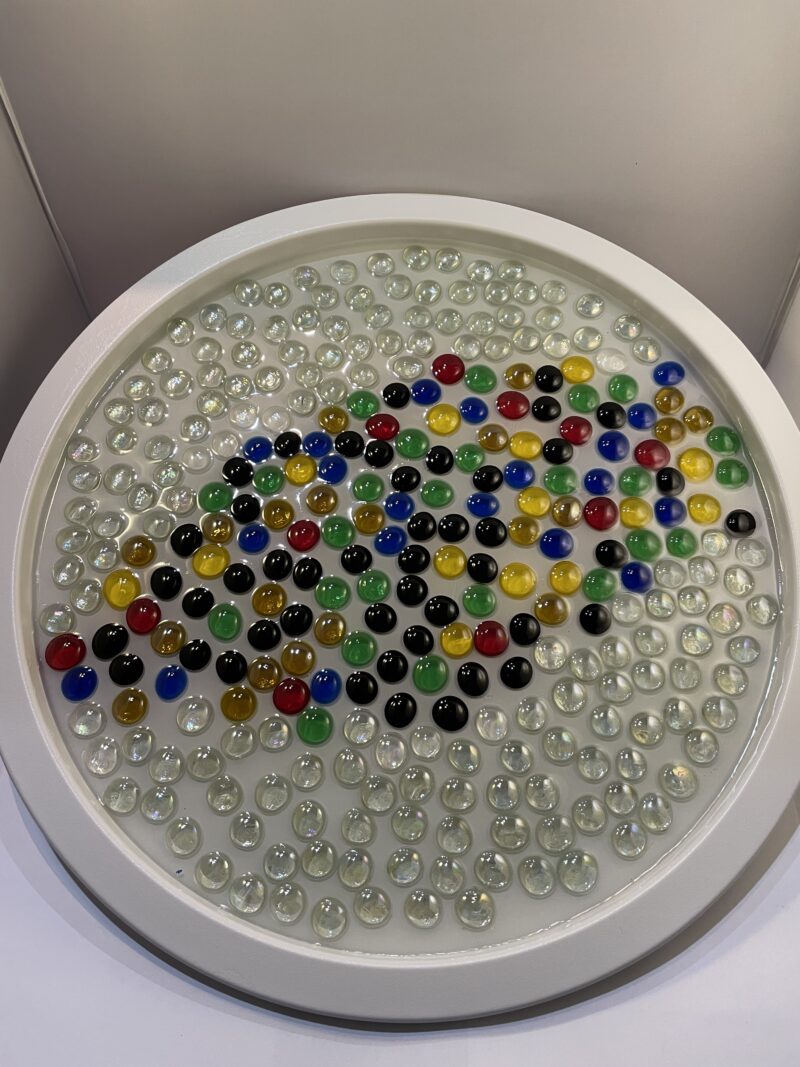 Epoxy resin Tray Table