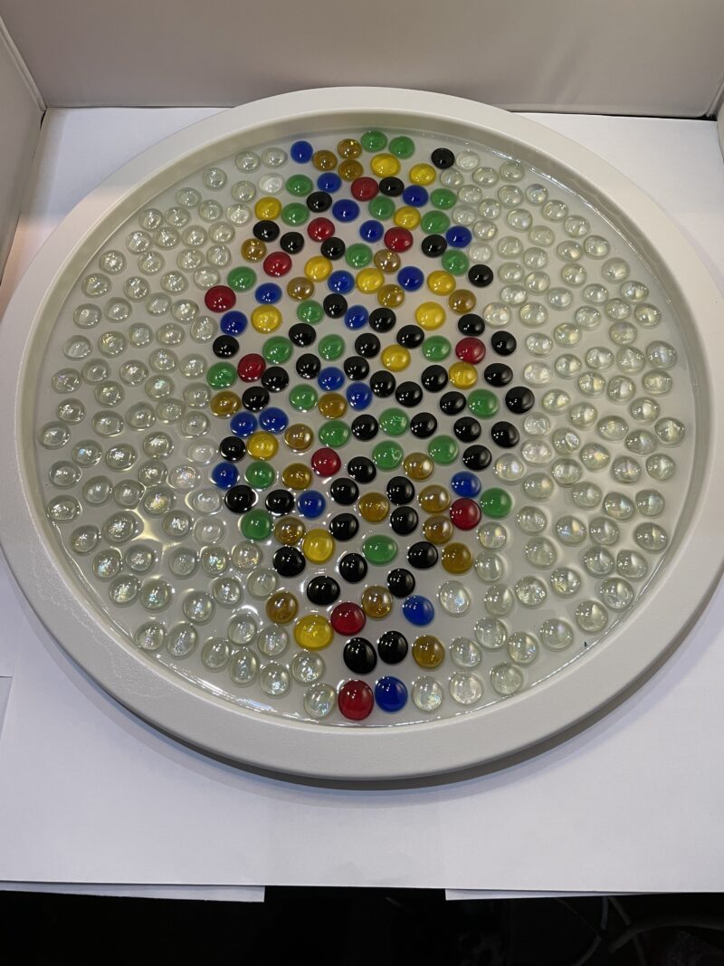 Epoxy resin Tray Table