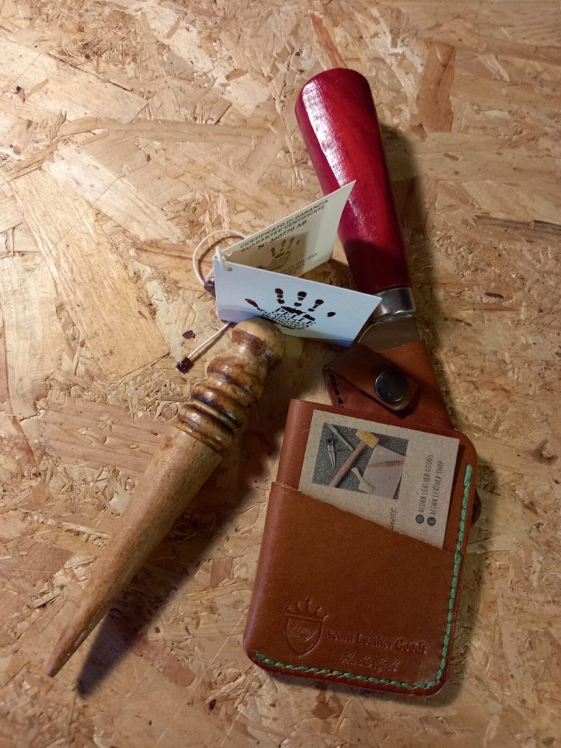Wallet / Card holder, Handcrafted from 1.2mm to 1.4mm Walpier Buttero Italian Leather,